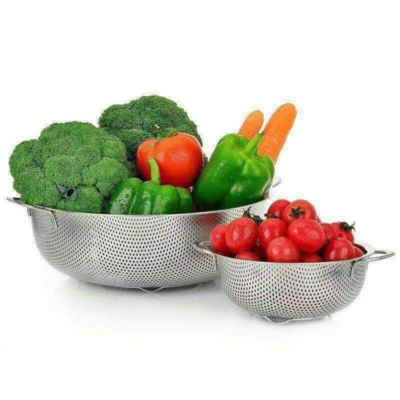 طقم مصافي ستانلس 3 مقاسات